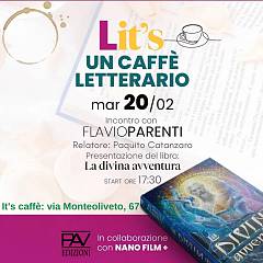 L'attore e scrittore flavio parenti presenta il suo romanzo la divina avventura a napoli